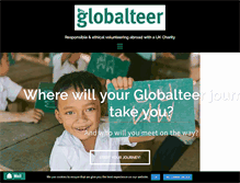 Tablet Screenshot of globalteer.org